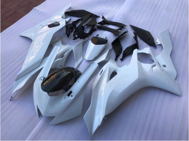 Pearl White 17-21 R6 Fairings