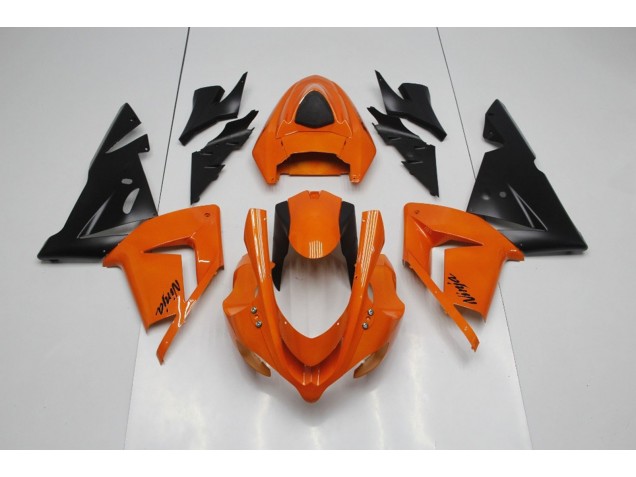 Plain Orange Ninja 04-05 ZX10R Fairings