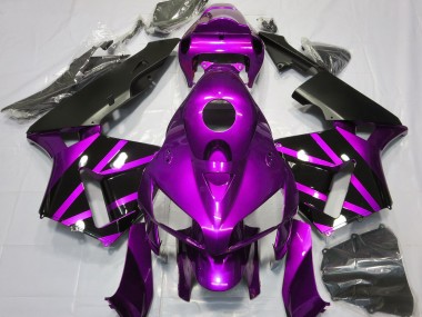 Purple & Gloss Black Design 05-06 CBR600RR Fairings