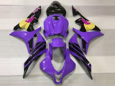 Purple & Pink Bull 07-08 CBR600RR Fairings