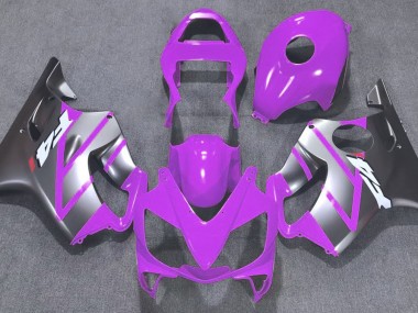 Purple and Matte Silver 01-03 CBR600 F4i Fairings