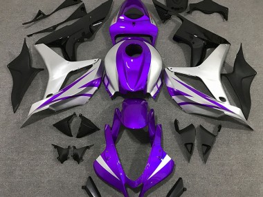 Purple and Silver OEM Style 07-08 CBR600RR Fairings