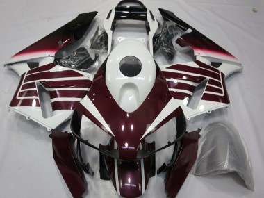 Purple and White 03-04 CBR600RR Fairings