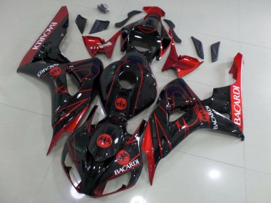 Red Bacardi 06-07 CBR1000RR Fairings