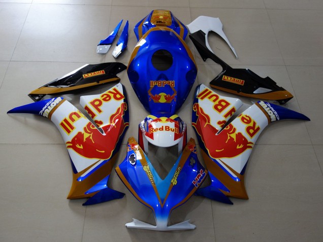 Red Bull Blue and Gold 12-16 CBR1000RR Fairings