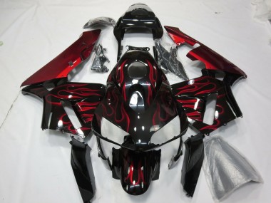 Red Flame 03-04 CBR600RR Fairings