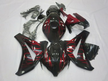 Red Flame 08-11 CBR1000RR Fairings