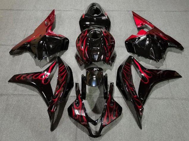 Red Flame 09-12 CBR600RR Fairings