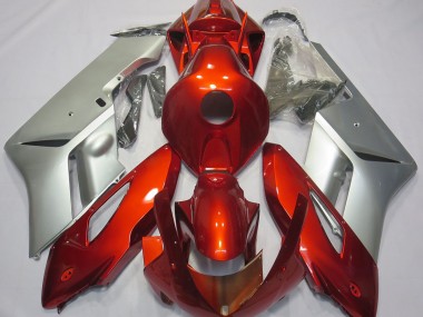 Red Silver 04-05 CBR1000RR Fairings