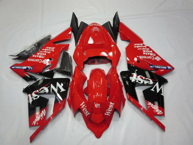 Red West 04-05 ZX10R Fairings