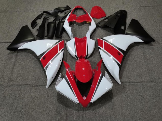 Red White 09-11 R1 Fairings