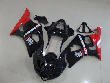 Red and Black 03-04 GSXR 1000 Fairings