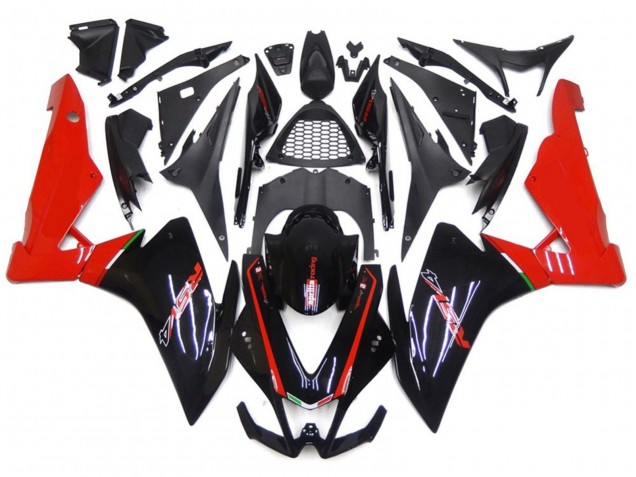 Red and Black 10-15 RSV4 1000 Fairings