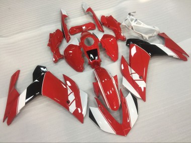 Red and White Gloss 15-18 R3 Fairings