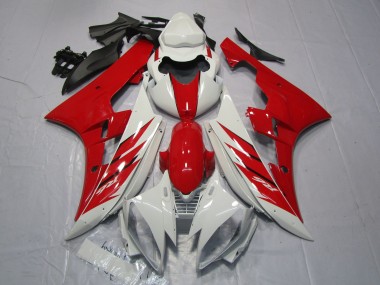 Red and White Style 06-07 R6 Fairings