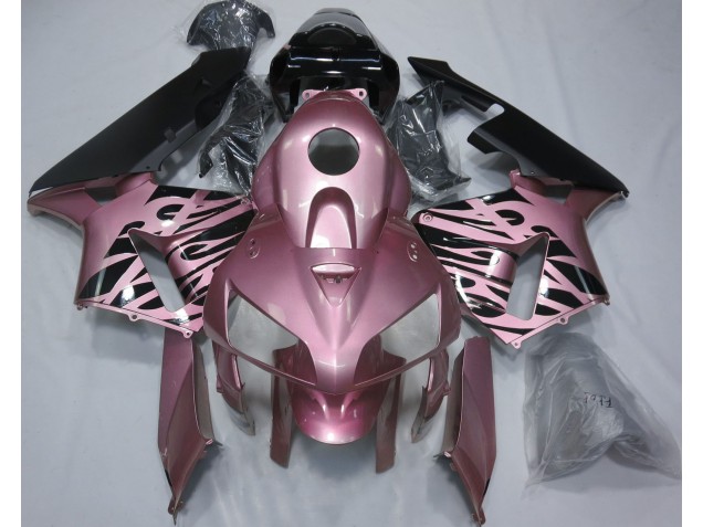 Rose Pink Flame 05-06 CBR600RR Fairings