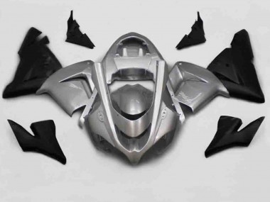 Silver Black 04-05 ZX10R Fairings