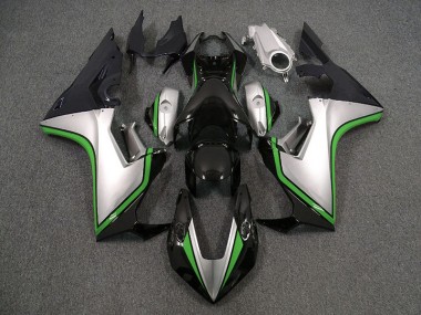 Silver and Black & Green 17-23 CBR1000RR Fairings