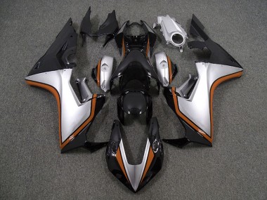 Silver and Black & Orange 17-23 CBR1000RR Fairings