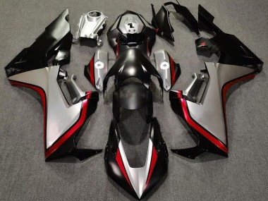 Silver and Black & Red 17-23 CBR1000RR Fairings