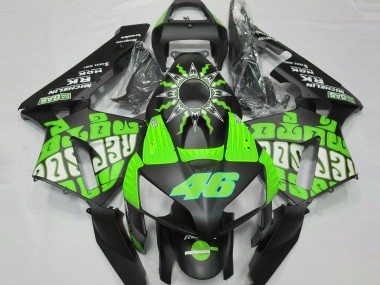 Slime Green Rossi Repsol 03-04 CBR600RR Fairings