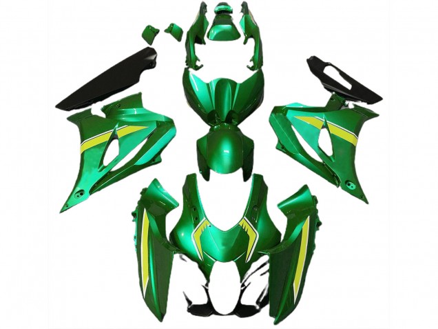 Stock Style Green 17-23 GSXR 1000 Fairings