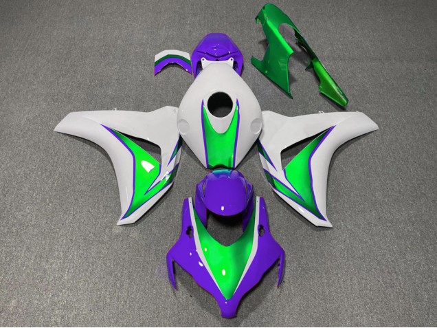 The Joker Green and Purple Gloss 08-11 CBR1000RR Fairings