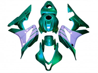 Turquoise and Milky Purple 07-08 CBR600RR Fairings