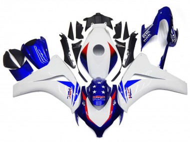 Vibrant Blue Star 08-11 CBR1000RR Fairings