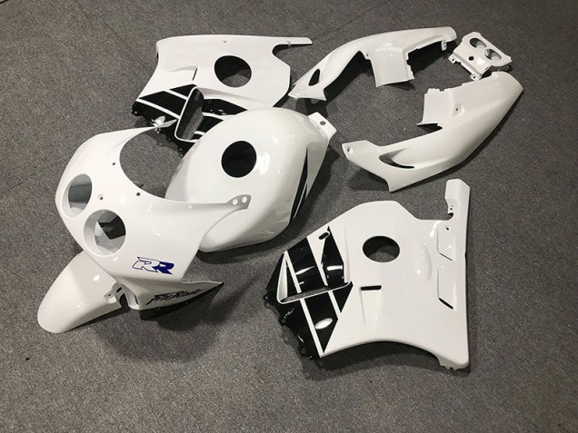 White Black 90-98 CBR250RR Fairings