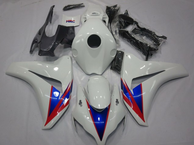 White Blue Red 08-11 CBR1000RR Fairings