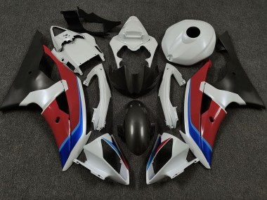 White Red and Blue 08-16 R6 Fairings