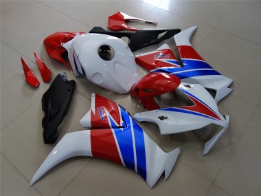 White Red and Blue 12-16 CBR1000RR Fairings