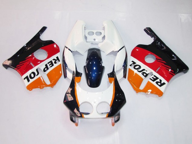 White Repsol 90-98 CBR250RR Fairings