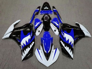 White Shark & Blue 15-18 R3 Fairings