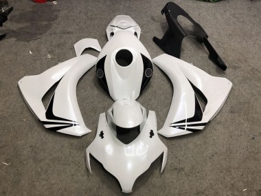 White and Black Style 08-11 CBR1000RR Fairings