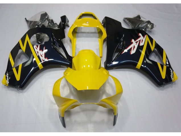 Yellow Black 02-03 CBR954RR Fairings