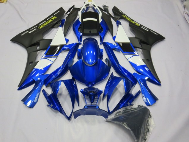 Depp Blue with Yellow Decal 06-07 R6 Fairings