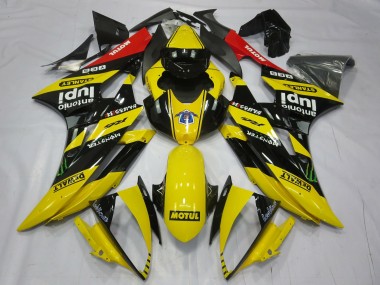 Yellow Motul 06-07 R6 Fairings