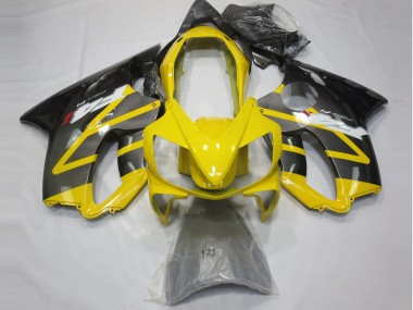 Yellow and Silver 04-07 CBR600 F4i Fairings